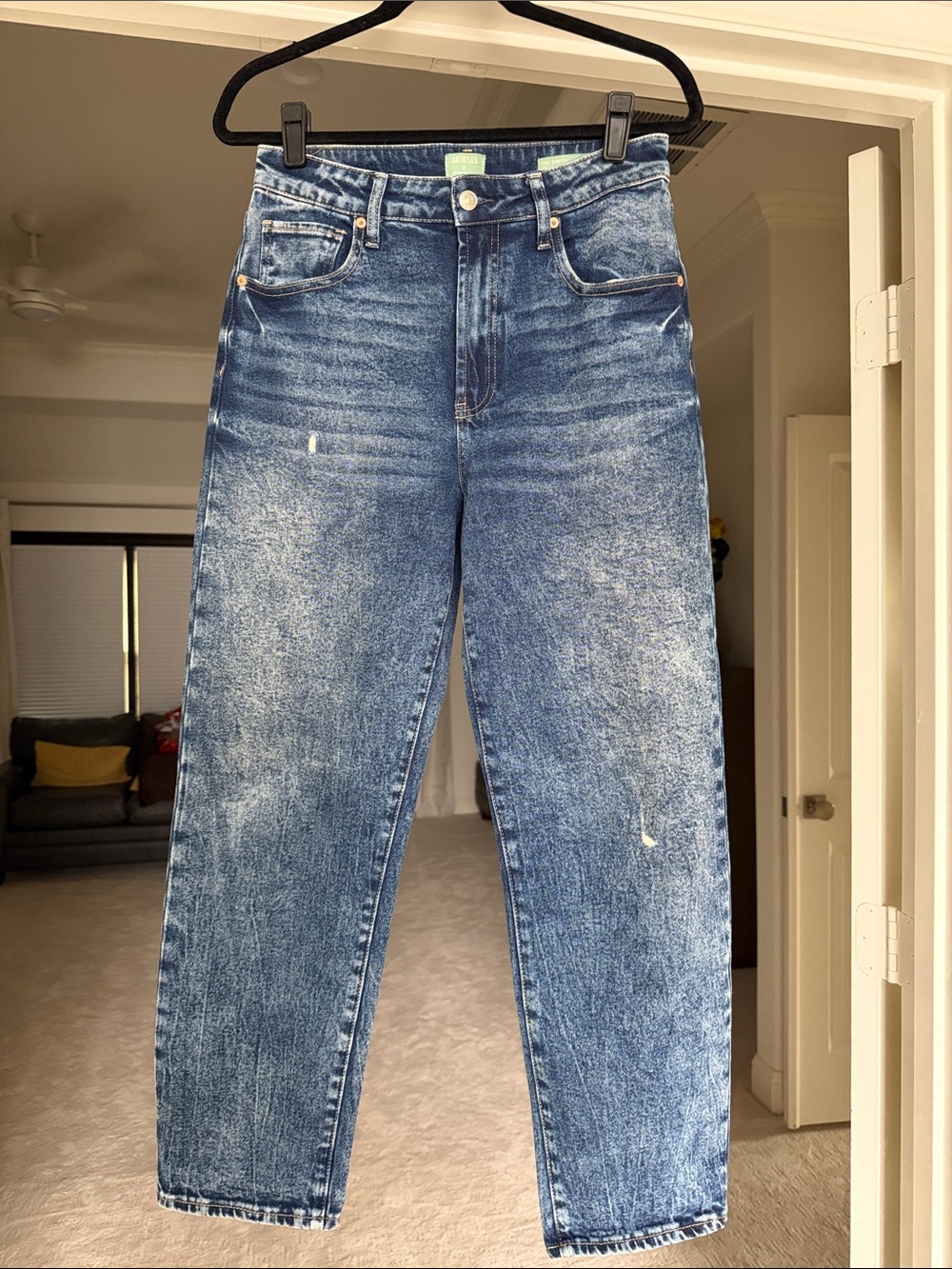 Articles of Society Blue Washed Denim Jeans 6/28